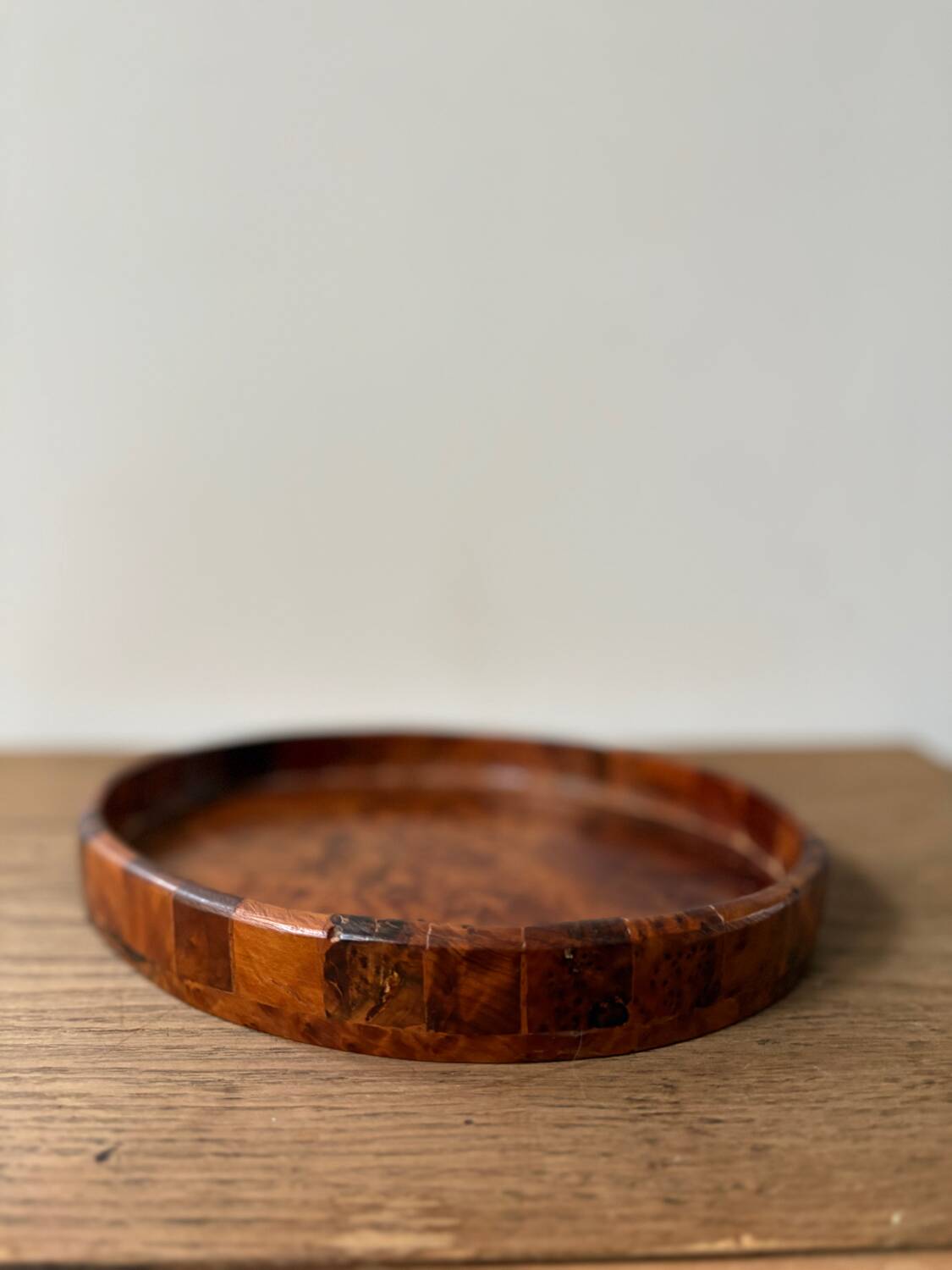 Thuya burl tray
