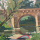 Landscape signed Dupont 20th century