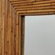 Rattan mirror XXL 120cm x 120cm