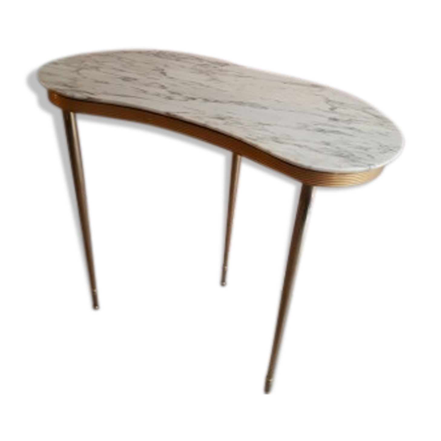 Vintage dressing table form free white marble 1960