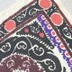 Vintage hand-embroidered tablecloth 115x124 cm