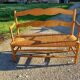 3-Person Bench with Old-fashioned Mulching