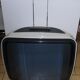 White vintage TV Pathe Marconi The voice of his master