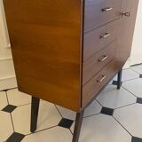Vintage sideboard with compass feet