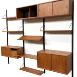 Vintage Poul Cadovius Royal System wall system wall unit