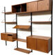 Vintage Poul Cadovius Royal System wall system wall unit