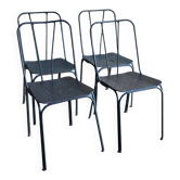 Chaises de jardin Parc et Jardin de Paris, 1950's (*4)