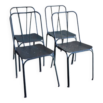 Garden chairs Park and Garden of Paris, 1950s (*4)