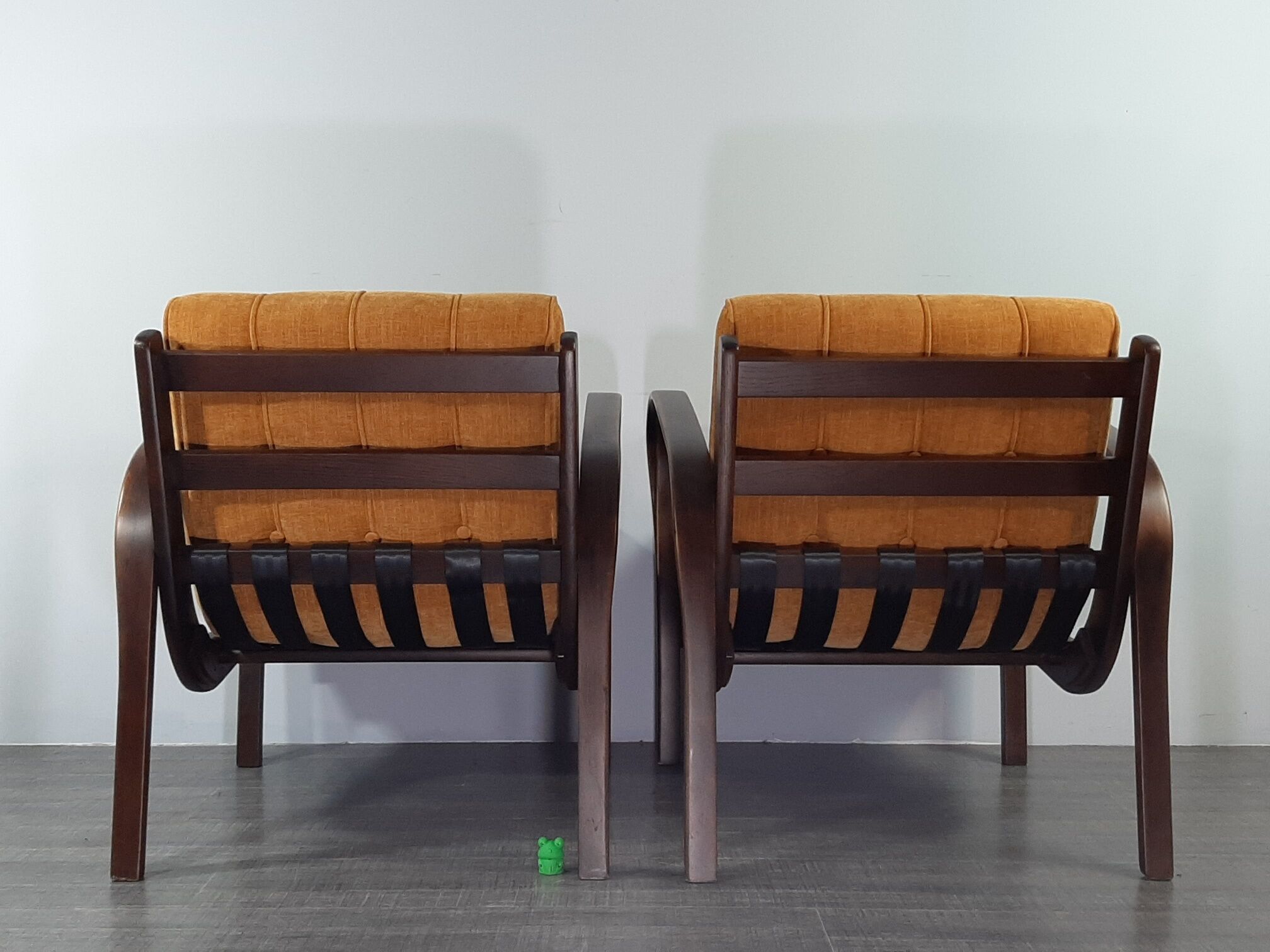 Paire de fauteuils Kropacek & Kozelka modernisme Tchèque 1947