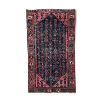 Tapis ancien persan bijar 19éme siècle 110x189 cm