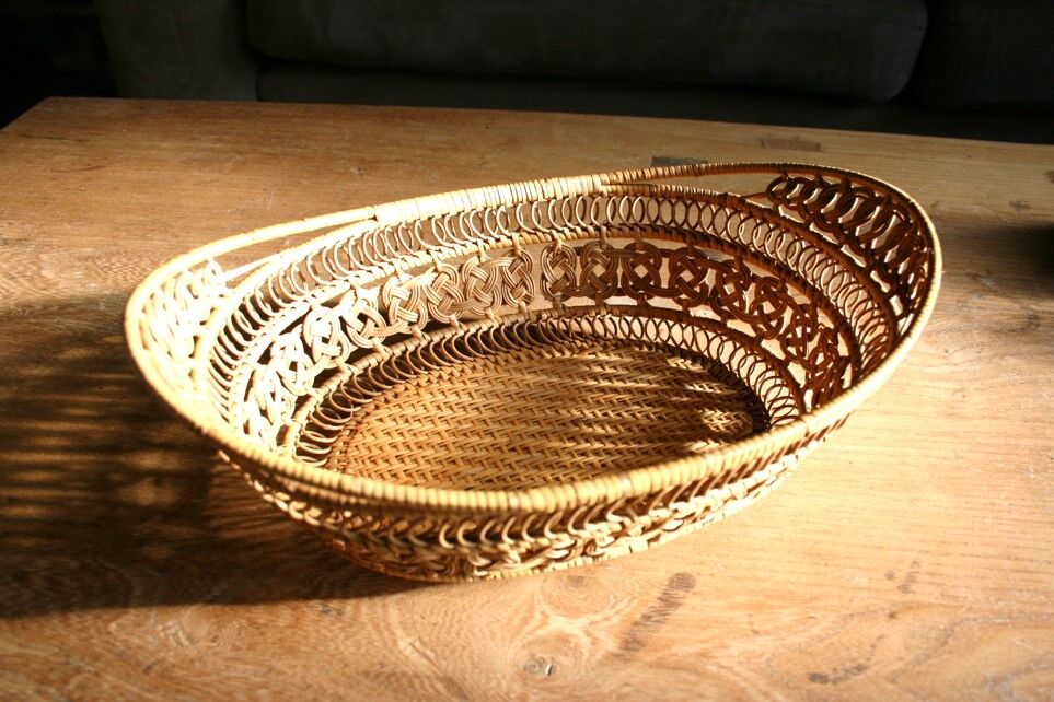 Basket, rattan basket