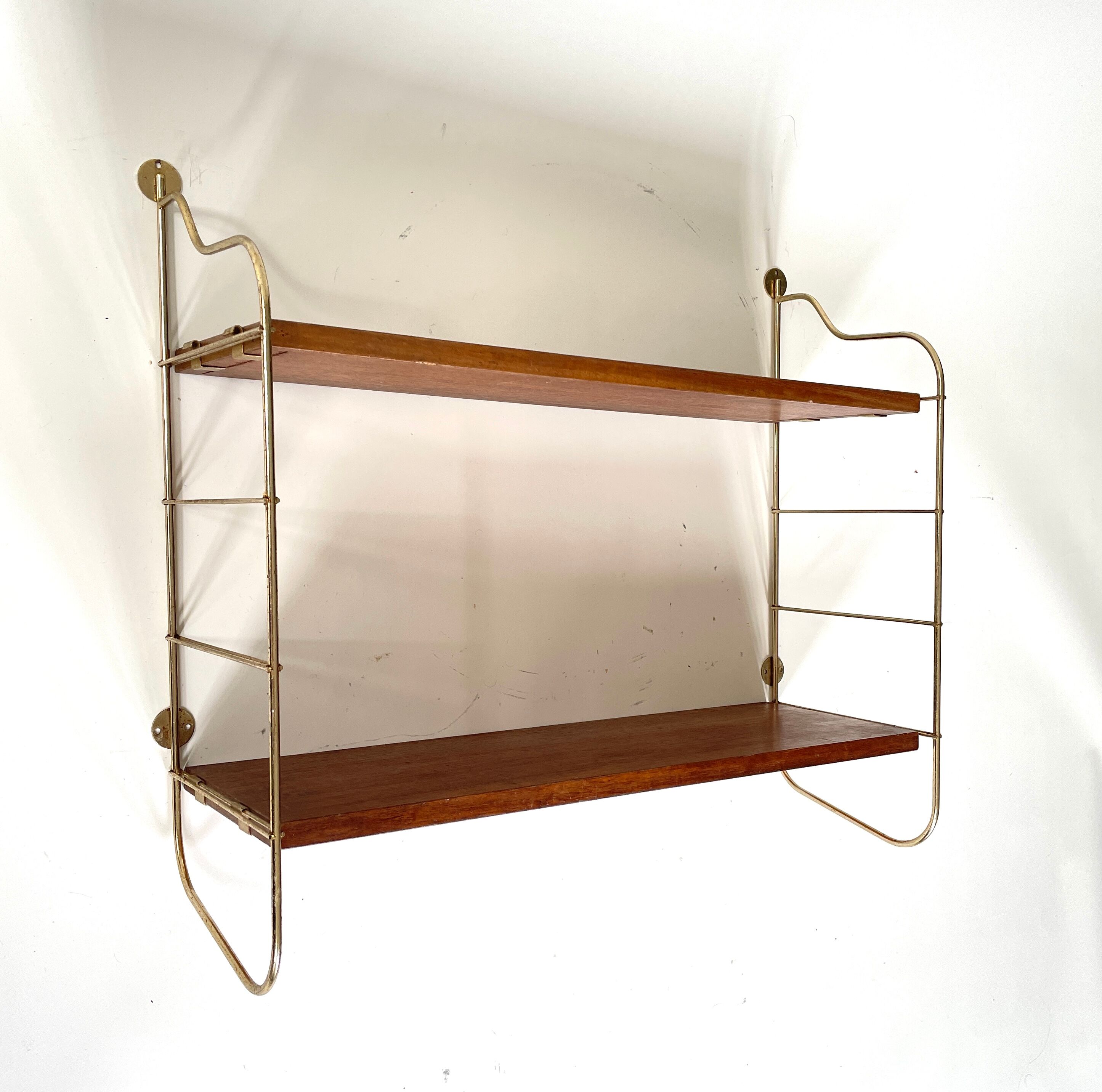 Wall shelves string vintage 1970