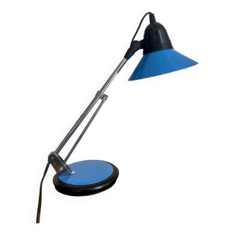 Blue aluminor desk lamp