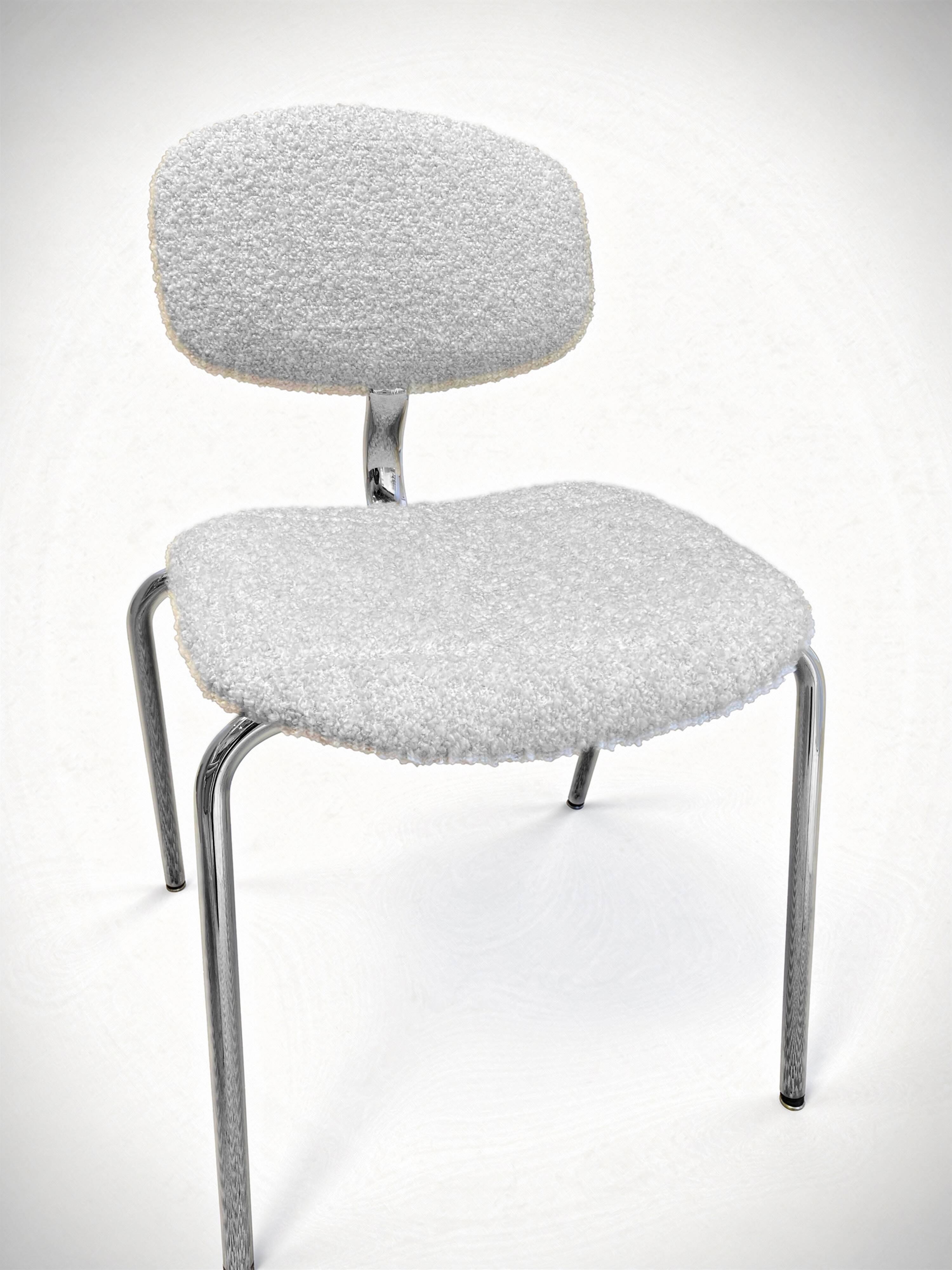 Set of 4 Pierre Paulin chairs - Steelcase Strafor 420-44