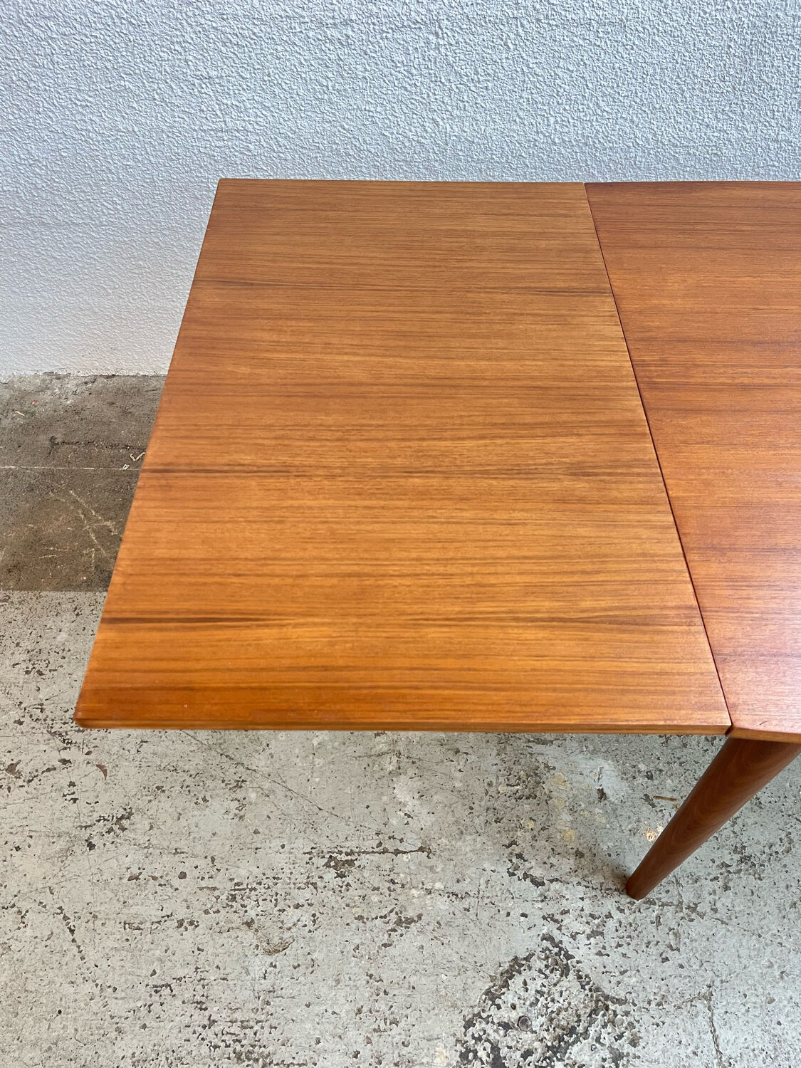 Table en teck avec rallonges