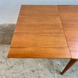 Teak table with extensions