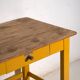 Antique painted pine kitchen table – Central Europe, circa 1920