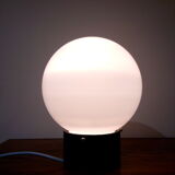 Opaline globe lamp