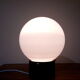 Opaline globe lamp