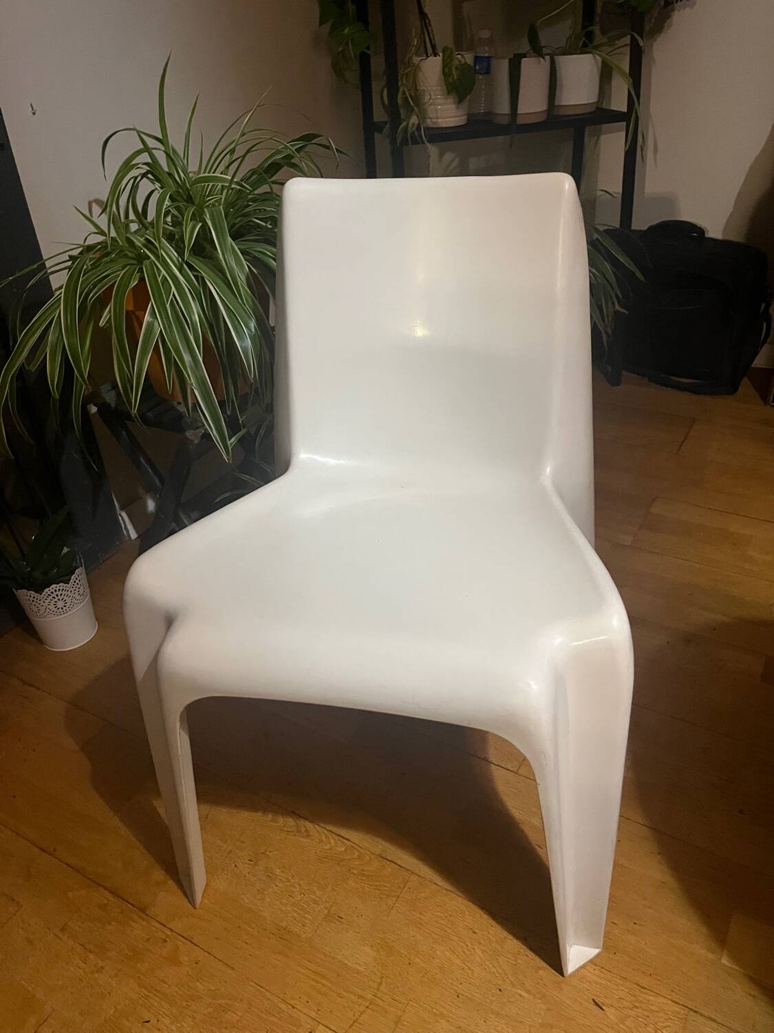 Bofinger BA1171 stacking chair, Germany, 1960s