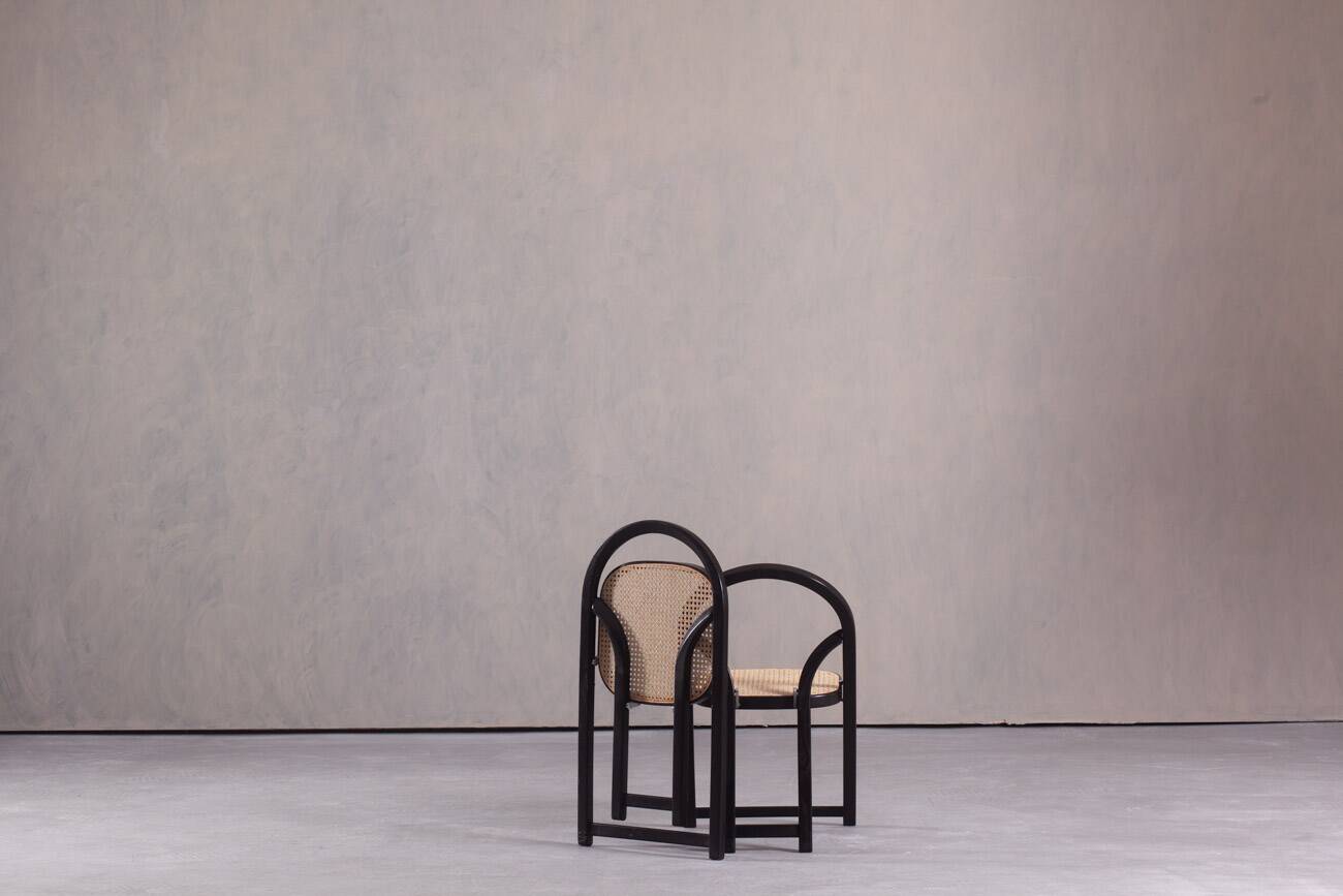 Mid-century Arca folding chairs by Gigi Sabadin for Crassevig, Italy, 1970s (set of 2)