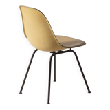 Eames Ocher Side Chair on H Base, Herman Miller 1960s