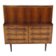 Rosewood secretary desk, Sigfrid Omann, Denmark, 1960