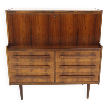 Rosewood secretary desk, Sigfrid Omann, Denmark, 1960