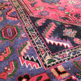 Moroccan handmade wool rug 215 cm x 120 cm