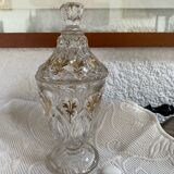 Drageoir ou bonbonnière en cristal ancien