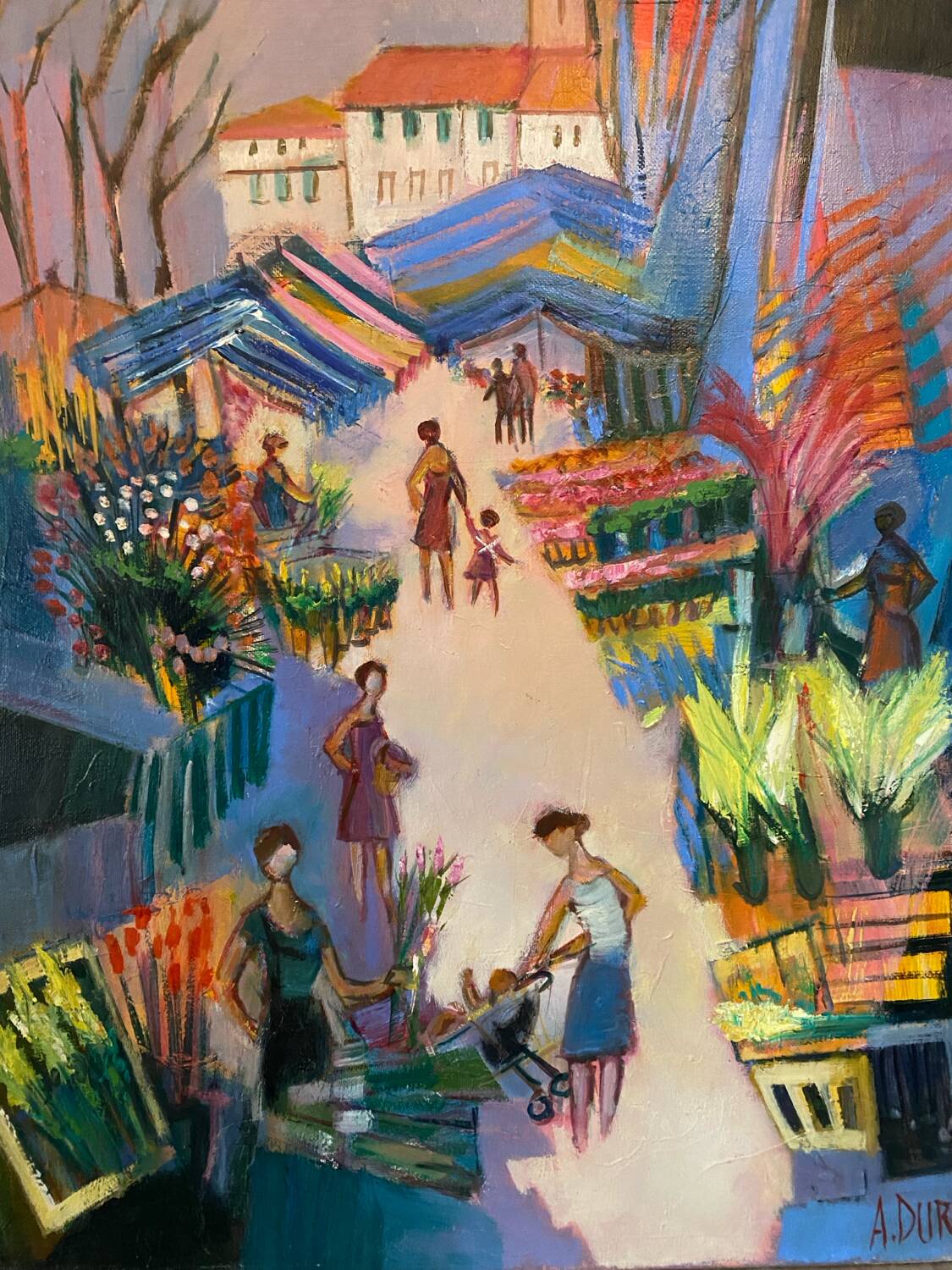 Flower Walk by Duret