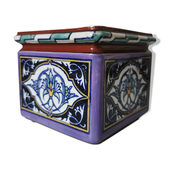 Pot deco Sarreguemines