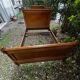 Louis Philippe wood briar bed, Restoration, 19th century