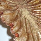 Centro de mesa de madera y pan de oro. España, 1930s.