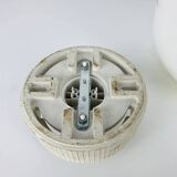 Vintage opaline ball wall light