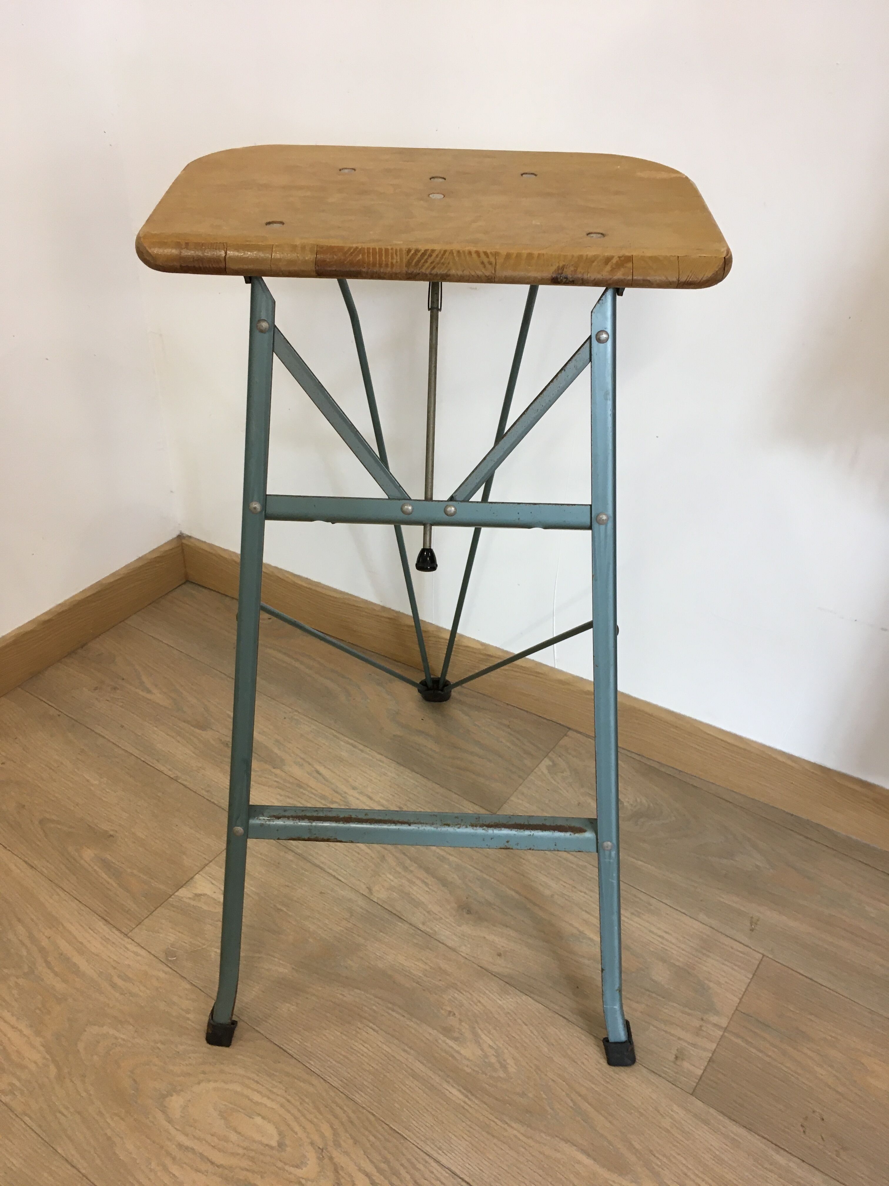 Wooden dragonfly stool