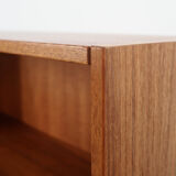 Teak bookcase, Danish design, 1970s, manufactured by Denka