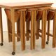 Tables gigognes Poul Hundevad vintage
