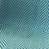 Pair of chairs low base Charles and Ray Eames, fabric Alexander Girard, ed. Herman Miller, 1970