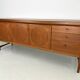 Unique vintage teak sideboard from the 1960s, produced by Nathan, model "Ci