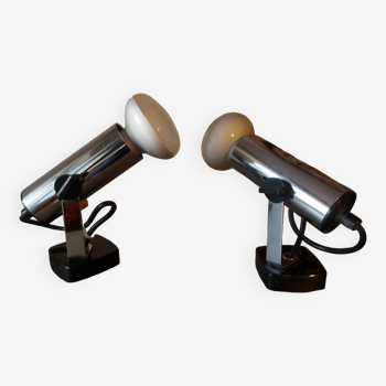 Two vintage Targetti spotlights