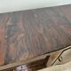 Art Decò console in mahogany burl