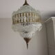 Art deco hanging lamp