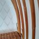 Rattan wall shelf