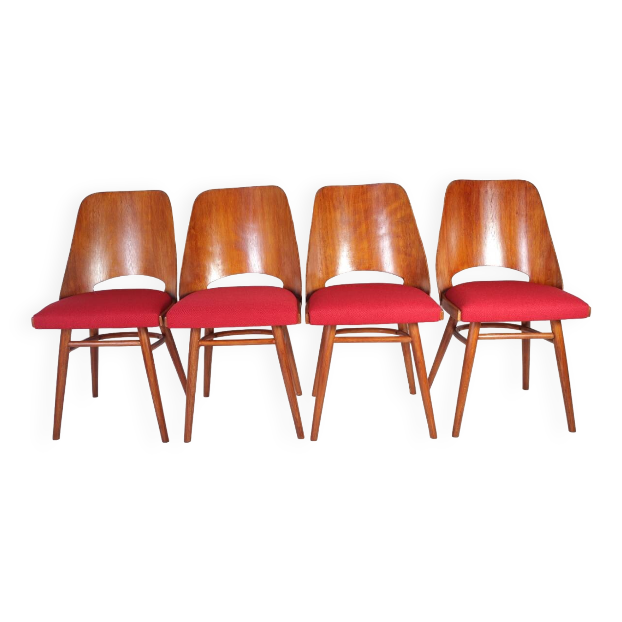 Dining Chairs by Oswald Heardtl for TON, set of 4
