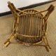 Fauteuil coquille en rotin pour enfant