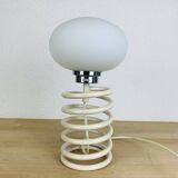 Space Age spring lamp from the 70s