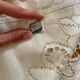 XXL lace tablecloth