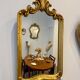 Miroir classique doré 45 x 25 cm