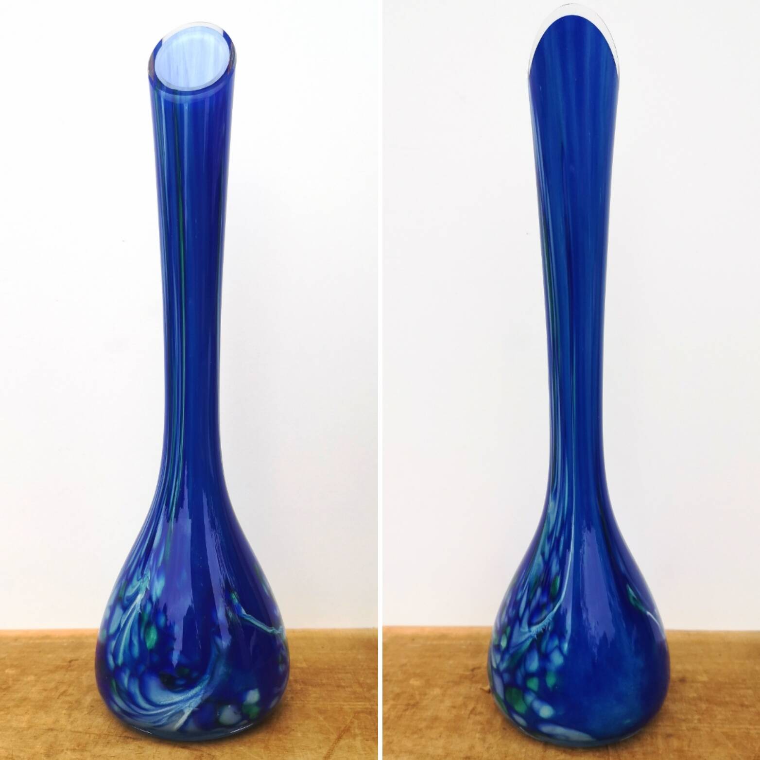 Single-flower vase, La Rochère art glassware
